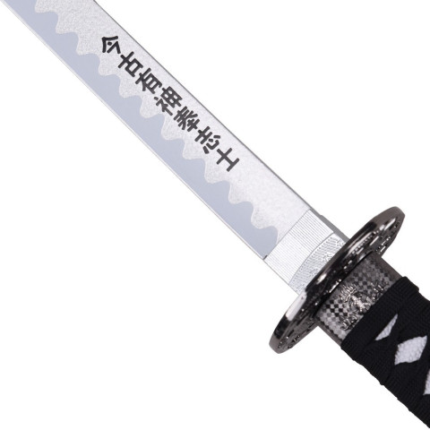Katana ornemental Demon Slayer lame bambou décoratif