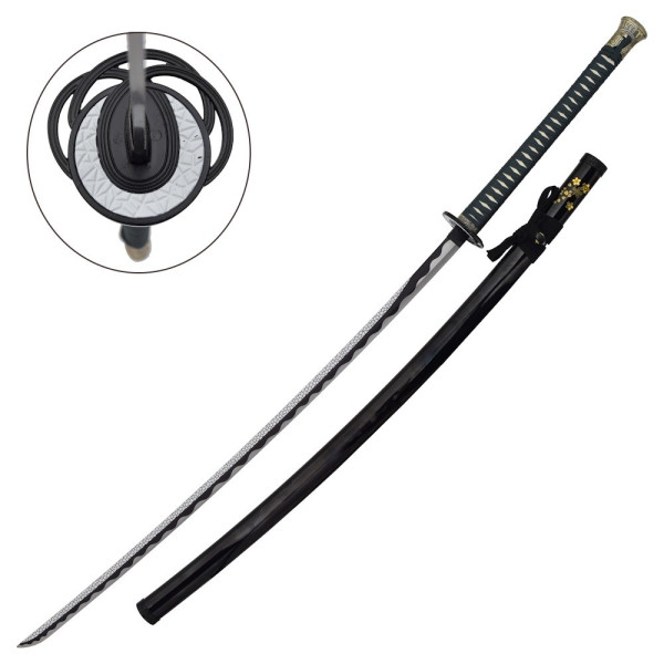 Katana Moonveil Elden Ring – réplique déco lame acier 94 cm
