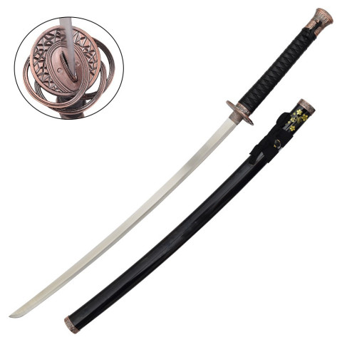 Katana Moonveil Elden Ring – réplique déco lame acier