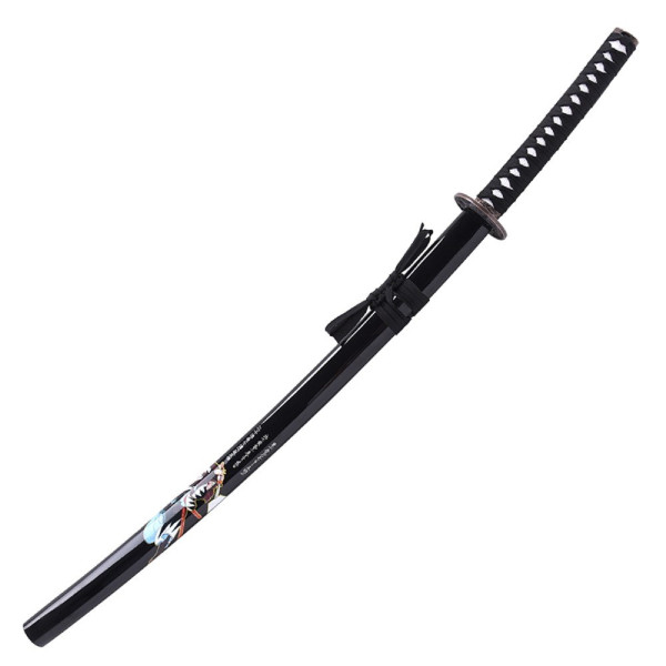 Katana ornemental - lame acier inox décorative